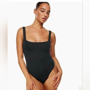 Elegant Black Women's Bodysuit
